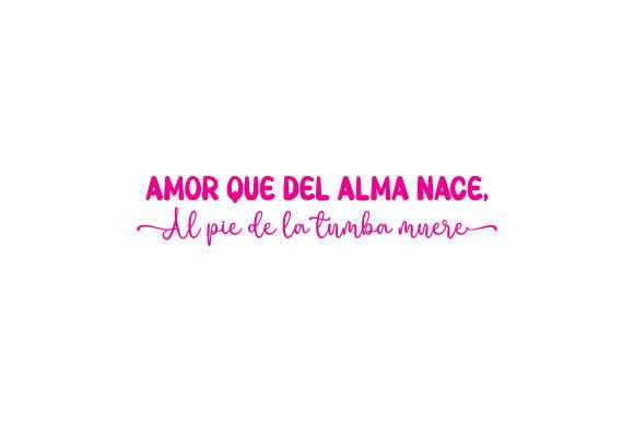 Amor Que Del Alma Nace Crafts & Love Design