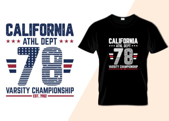 California 78 Varsity Championship Graphics
