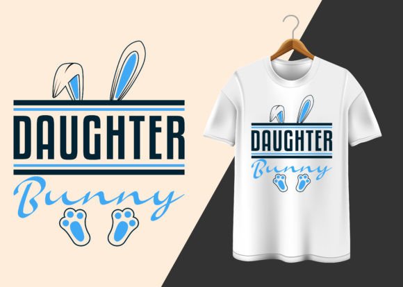 Daughter Bunny: Holiday Graphics for T-Shirt Designs