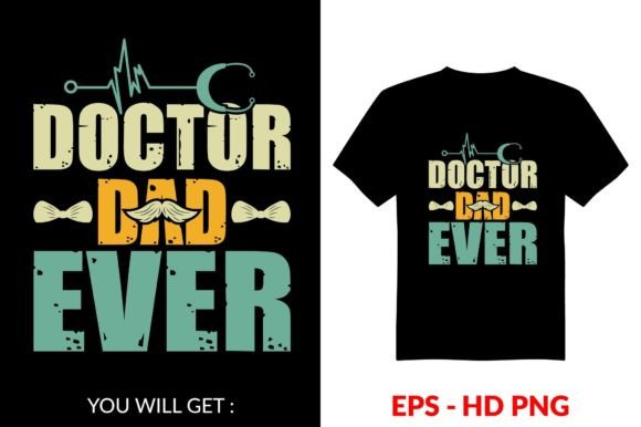 Father’s Day Vintage T-Shirt Design 13 Graphics