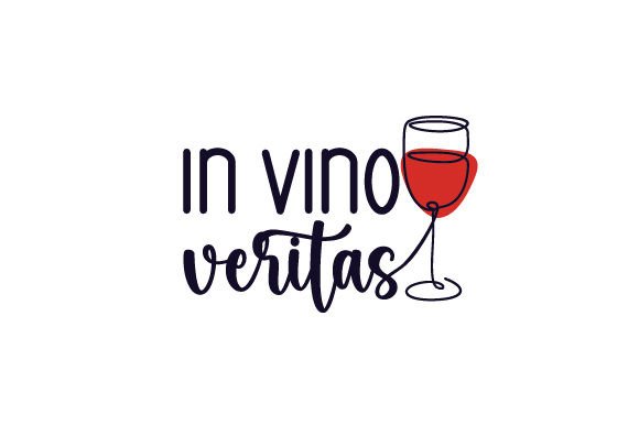 In Vino Veritas – Italian Quote for Wine Crafts