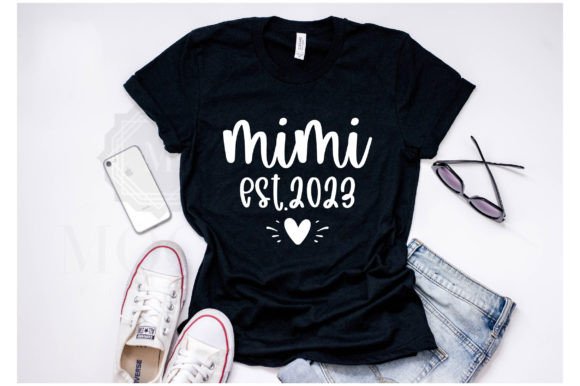 Mimi Est.2023: Family Graphics & T-Shirt Designs