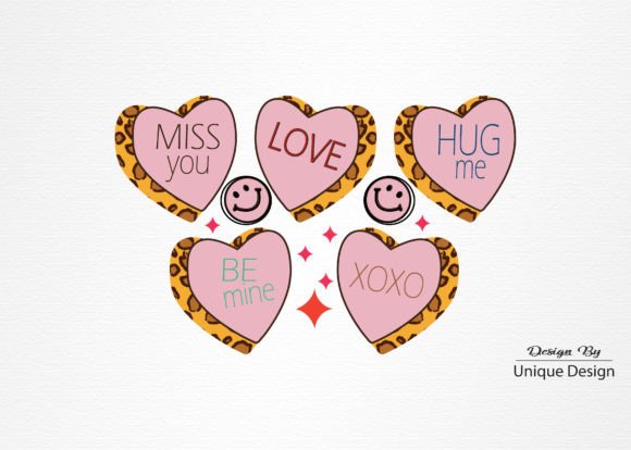 Retro Valentine’s Day PNG Sublimation