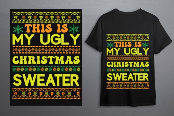 Ugly Sweater Graphics: T-Shirt Designs for Local Brands